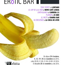 Eròtic bar, la nova edició del Teatre de Barra, ja a la venda anticipada a  la llibreria Drac Magic