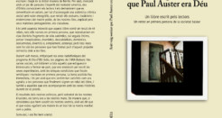 Presentació a Palma d’un llibre escrit pels lectors: Anit vaig somiar que Paul Auster era Déu