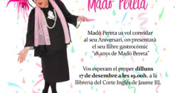 18 anys de Madò Pereta, un llibre gastrocòmic per regalar aquest Nadal