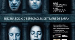 Dijous 6 de febrer s’estrena la nova edició del Teatre de Barra dedicada a sèries televisives: Theatre is coming