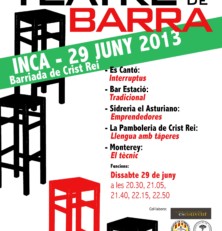 Més ‘Teatre de Barra’ a Inca