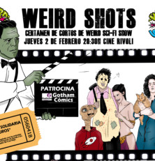 Weird Shots, certamen internacional de cortometrajes de ciencia ficción, terror y fantasía en el Rívoli